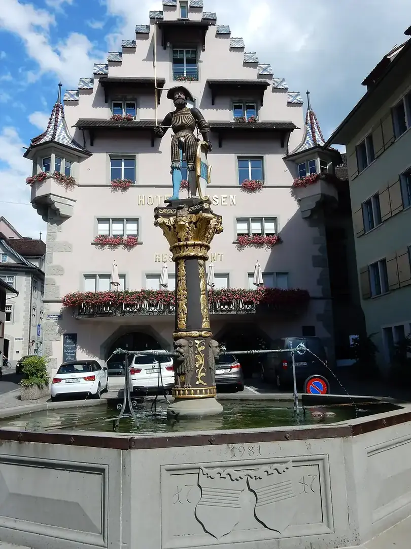 Kolinplatz mit Kolinbrunnen