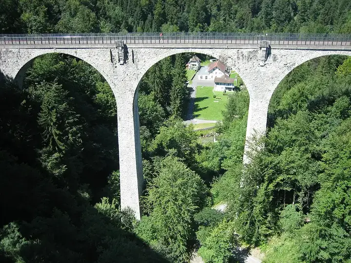 Lorzentobel mit Tobelbrücken