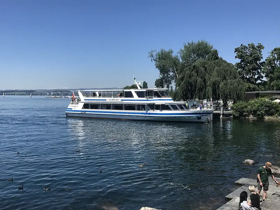 Boat on Lake Zug